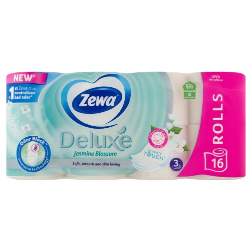 Zewa Deluxe Jasmine Blossom toalettpapír 3 rétegű (16 tekercs)
