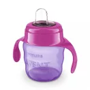 Philips Avent SCF551/03 Itatópohár Classic 200 ml itatófüllel (lila)