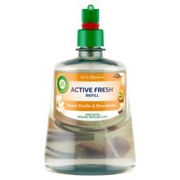   Air Wick Active Fresh Automata Légfrissítő spray utántöltő, Édes vanília és shea vaj (228 ml)