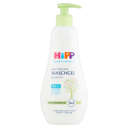 Hipp Babysanft sensitiv mosakodógél és sampon (400 ml)