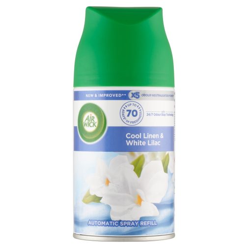 Air Wick Freshmatic Automata Légfrissítő spray utántöltő, Friss Ruha és Fehér Liliom (250 ml)