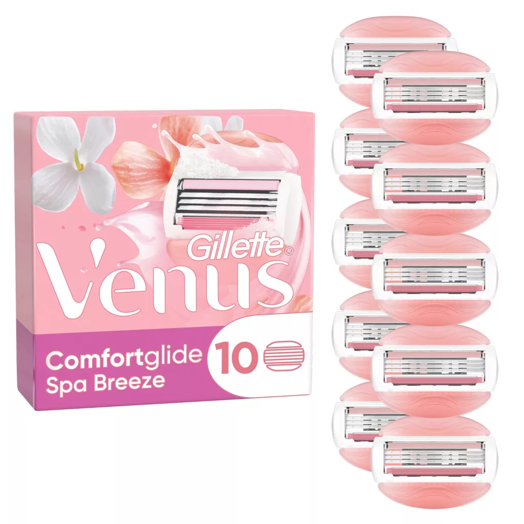 Gillette Venus ComfortGlide Spa Breeze Borotvabetét Női Borotvához (10 db)