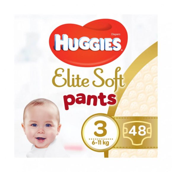 Huggies Elite Soft bugyipelenka 3, 7-11 kg, 48 db