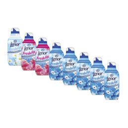  Lenor Fresh Air Effect Öblítő Csomag: 5 db Fresh Wind, 1 db Sensitive, 2 db Pink Blossom 8x700 ml (300 mosás)