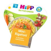   Hipp BIO mini rigatoni zöldséges-tejszínes szószban, 12 hó+ (250 g) - tálcás menü