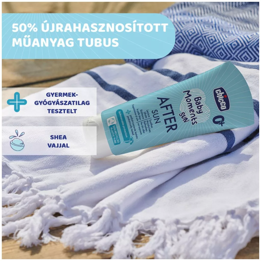 Chicco napozás utáni tej, shea vaj, allatoin (150 ml)
