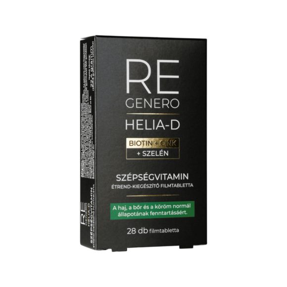Helia-D Regenero szépségvitamin étrend-kiegészítő filmtabletta (28 db)