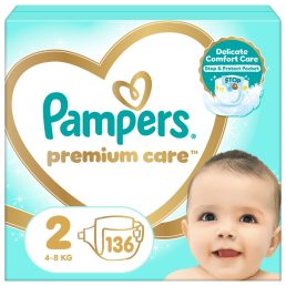 Pampers Premium Care pelenka 2, 4-8 kg, 136 db