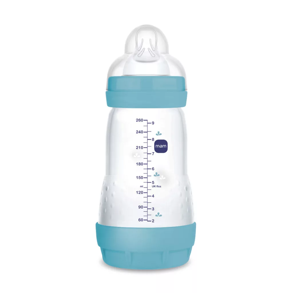 MAM Anti colic Matt cumisüveg 260 ml (fiú)