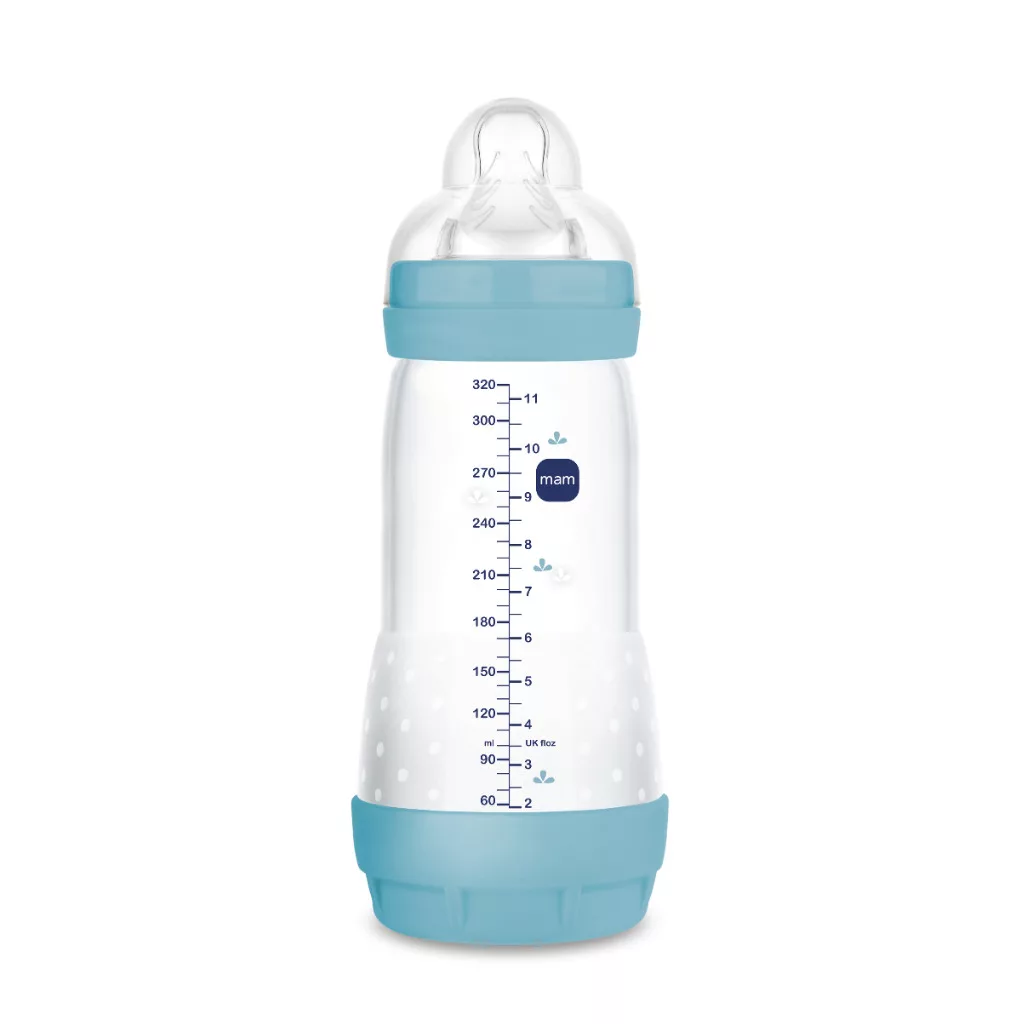 MAM Anti Colic Matt cumisüveg 320 ml (fiú)
