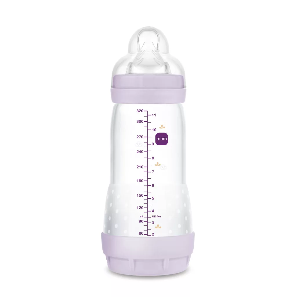 MAM Anti Colic Matt cumisüveg 320 ml (lány)