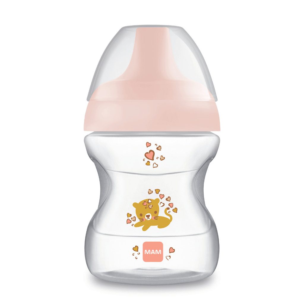 MAM Learn to Drink ivópohár 190 ml (lány)