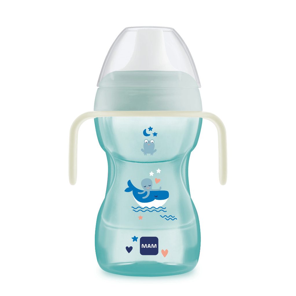 MAM Fun to Drink Night ivópohár 270 ml (fiú)