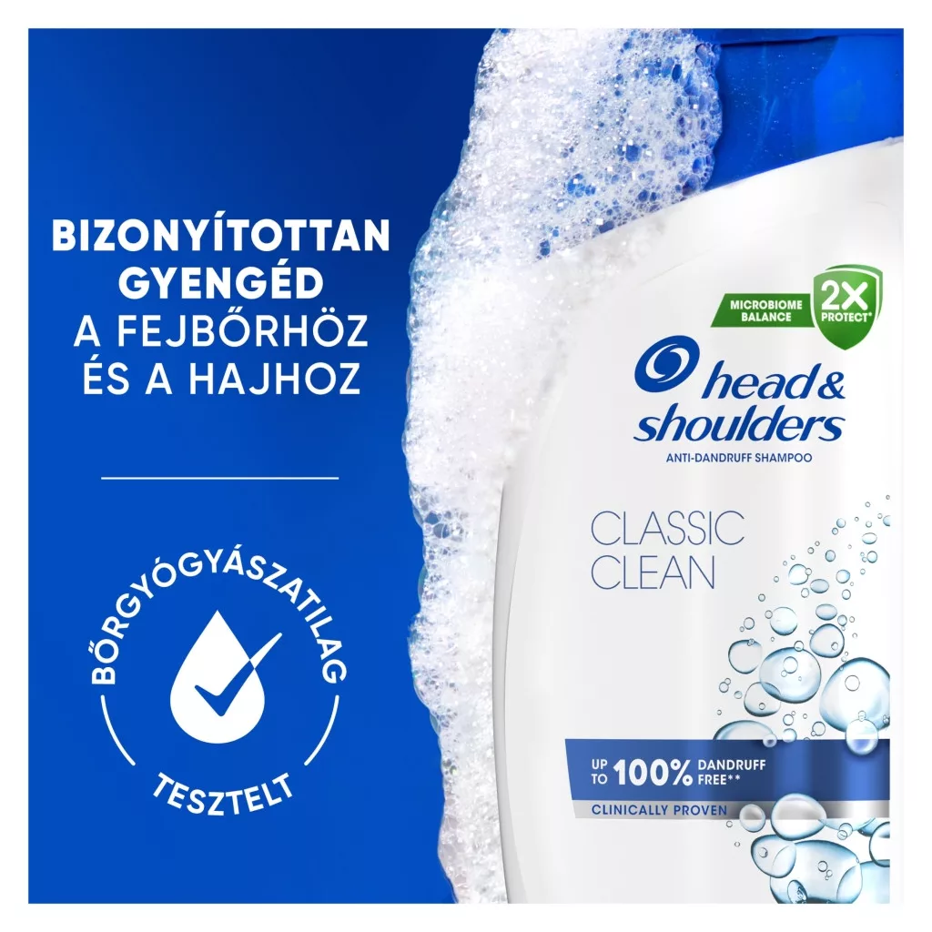 Head & Shoulders Classic Clean korpásodás elleni sampon (800 ml)