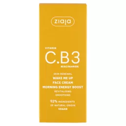   Ziaja C.B3 Vitamin niacinamid frissítő reggeli arckrém (50 ml)