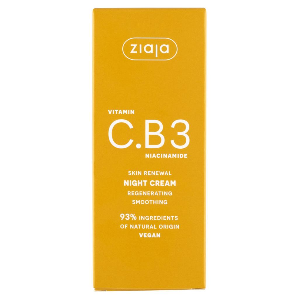 Ziaja C.B3 Vitamin niacinamid éjszakai arckrém (50 ml)