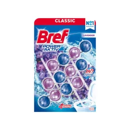 Bref Power Aktiv Lavender WC frissítő (3x50 g)