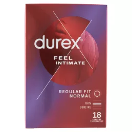 Durex Feel Intimate vékonyfalú óvszer (18 db)