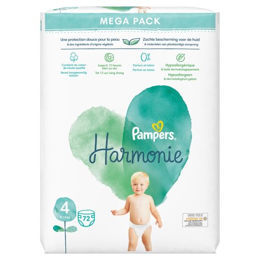 Pampers Harmonie pelenka 1, 2-5 kg, 102 db