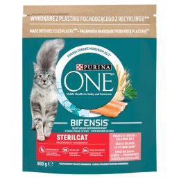 Purina One Sterilcat száraz macskaeledel lazaccal (800 g)