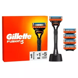   Gillette Fusion5 Férfi Borotva 5 db Borotvabetéttel Borotvatartóval