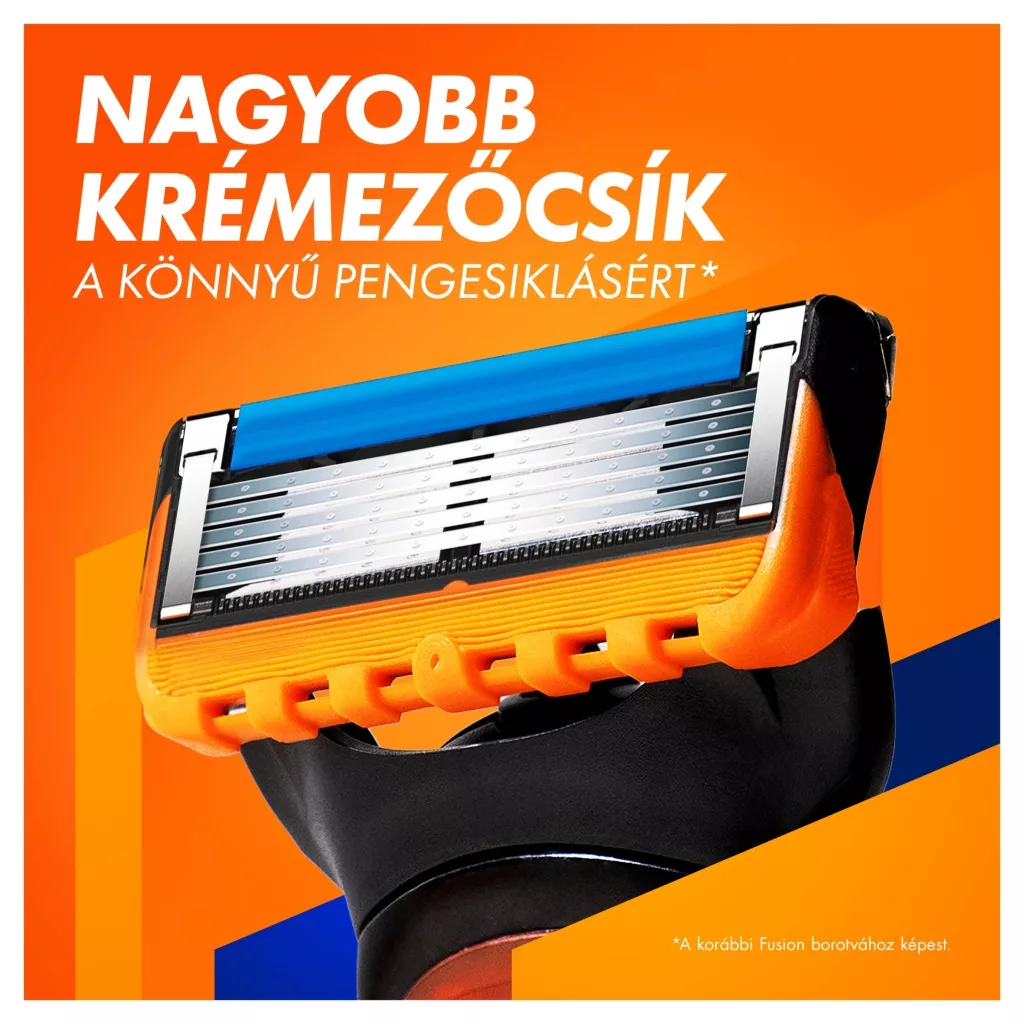 Gillette Fusion5 Férfi Borotva 5 db Borotvabetéttel Borotvatartóval