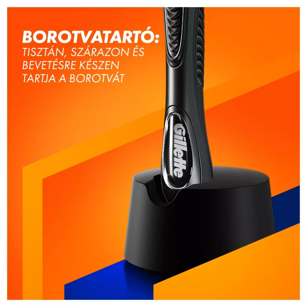 Gillette Fusion5 Férfi Borotva 5 db Borotvabetéttel Borotvatartóval