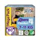 Libero Comfort 4 pelenka, 7-11 kg, 80 db