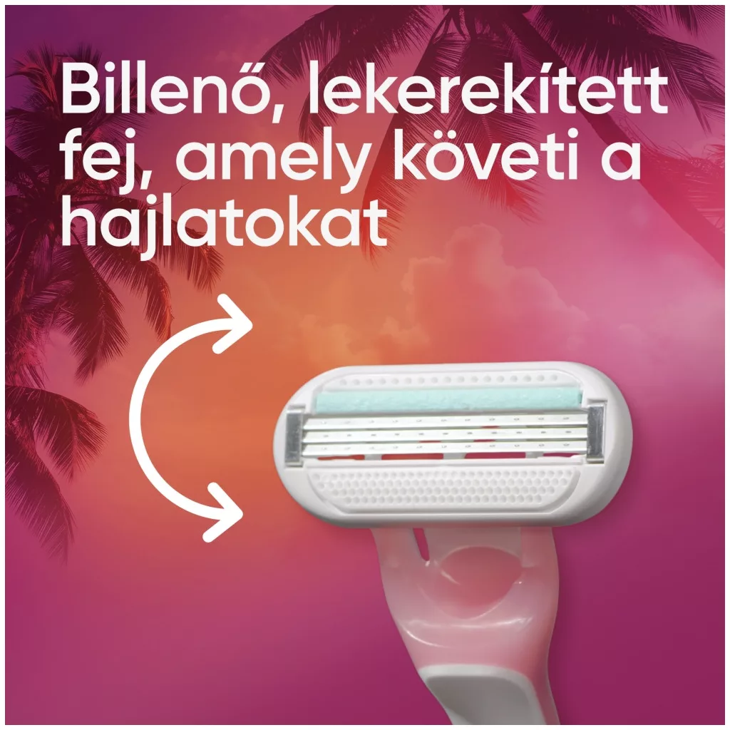 Gillette Venus Miami Vibes eldobható borotva (6 db)
