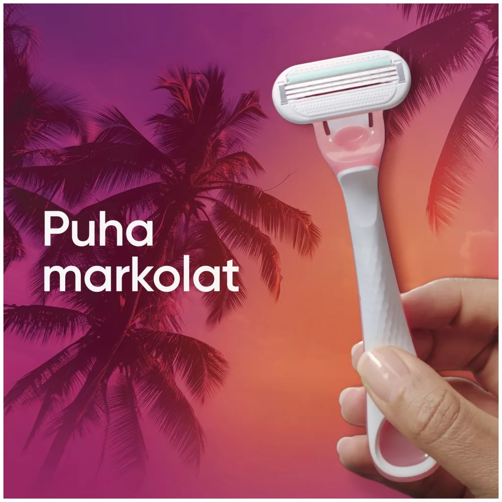 Gillette Venus Miami Vibes eldobható borotva (6 db)