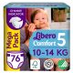 Libero Comfort 5 pelenka, 10-14 kg, 76 db