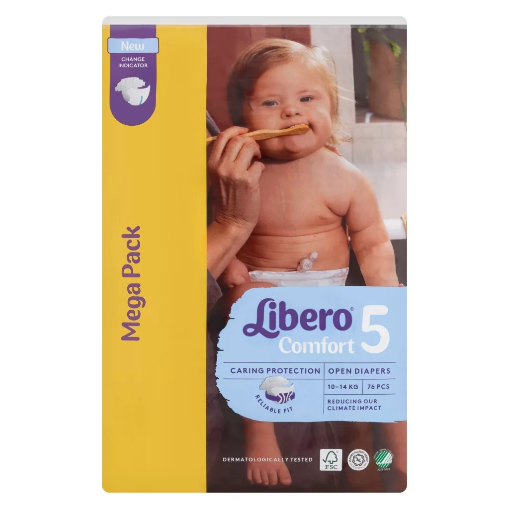 Libero Comfort 5 pelenka, 10-14 kg, 76 db