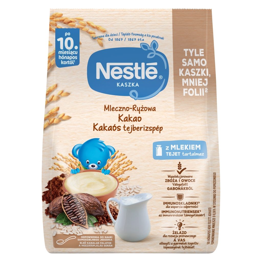 Nestlé Kakaós tejberizspép 10 hó+ (230 g)