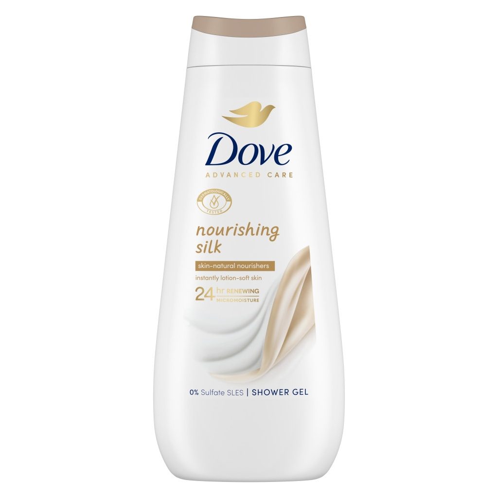 Dove Advanced Care Krémtusfürdő Nourishing Silk (400 ml)