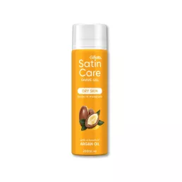   Gillette Venus Satin Care borotvazselé argánolajjal, száraz bőrre (200 ml)