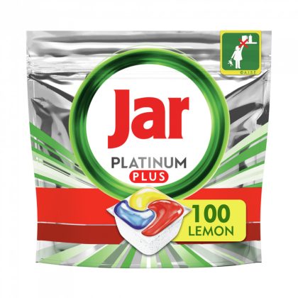Jar Platinum Plus mosogatógép tabletta citrommal (100 db)
