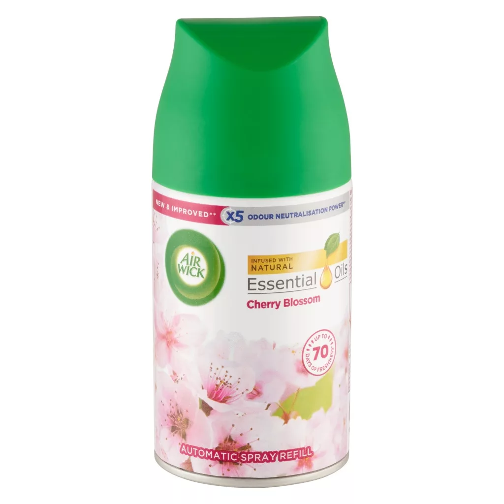 Air Wick Freshmatic Automata Légfrissítő spray utántöltő, Cseresznyevirág (250 ml)