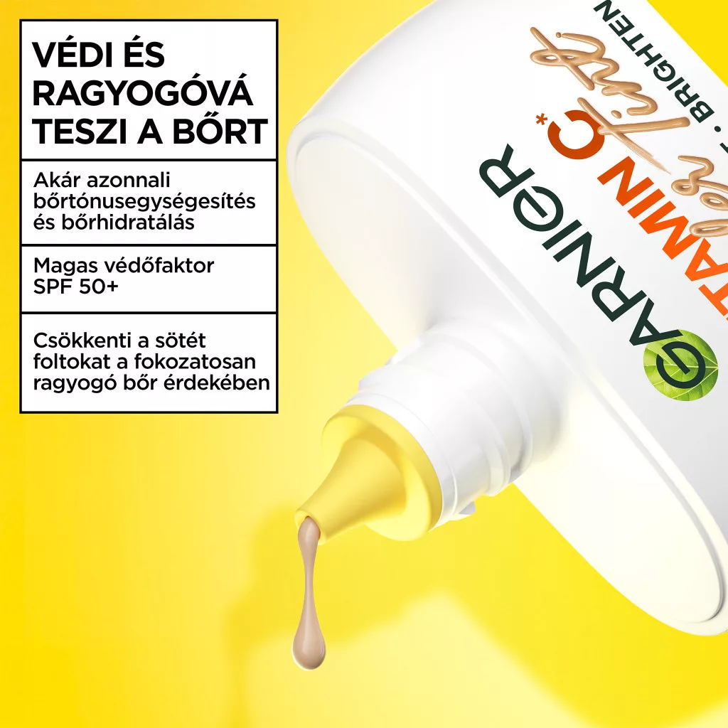 Garnier Wonder Tint színezett fluid C-vitaminnal SPF50+, világos (40 ml)