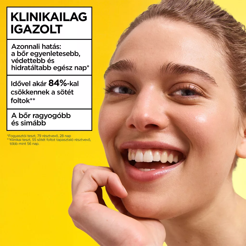 Garnier Wonder Tint színezett fluid C-vitaminnal SPF50+, világos (40 ml)