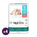 MOLTEX Pure&Nature öko bugyipelenka, Junior 5, 9-14 kg HAVI PELENKACSOMAG 80 db