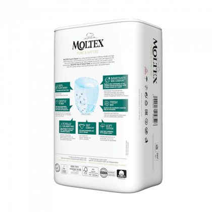 MOLTEX Pure&Nature öko bugyipelenka, XL 6, 14 kg+, 18 db