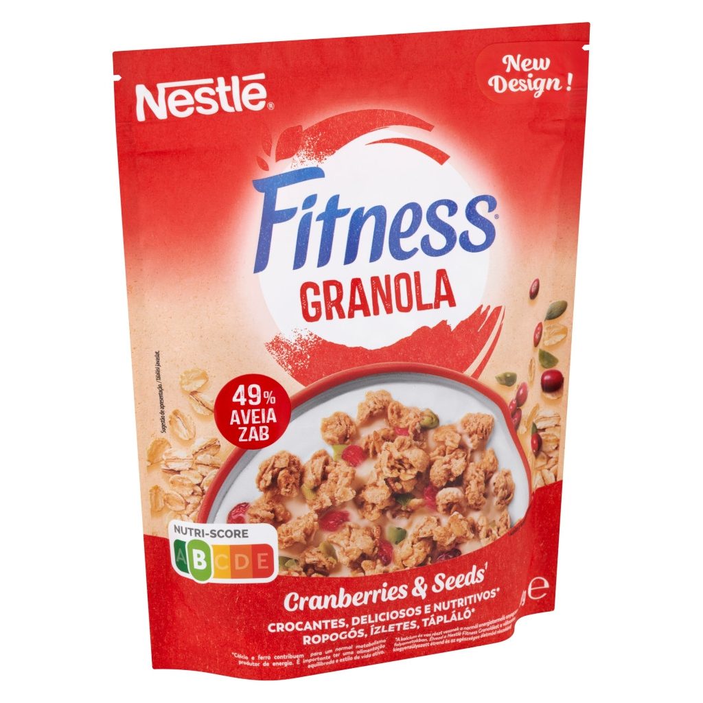 Nestlé Fitness Granola Cranberry - áfonyával, tökmaggal és ásványi anyagokkal (300 g)