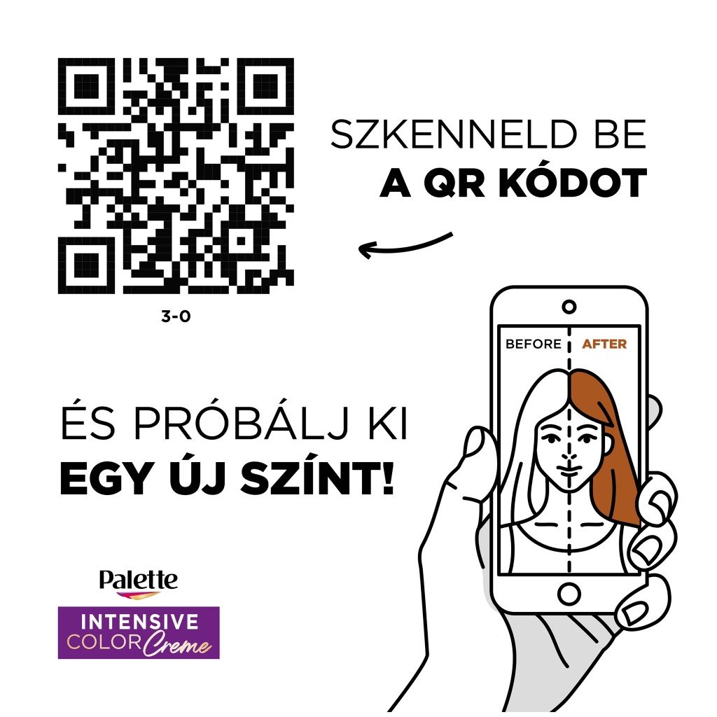 Palette ICC intenzív krémhajfesték N2 (3-0) - sötétbarna (50 ml)