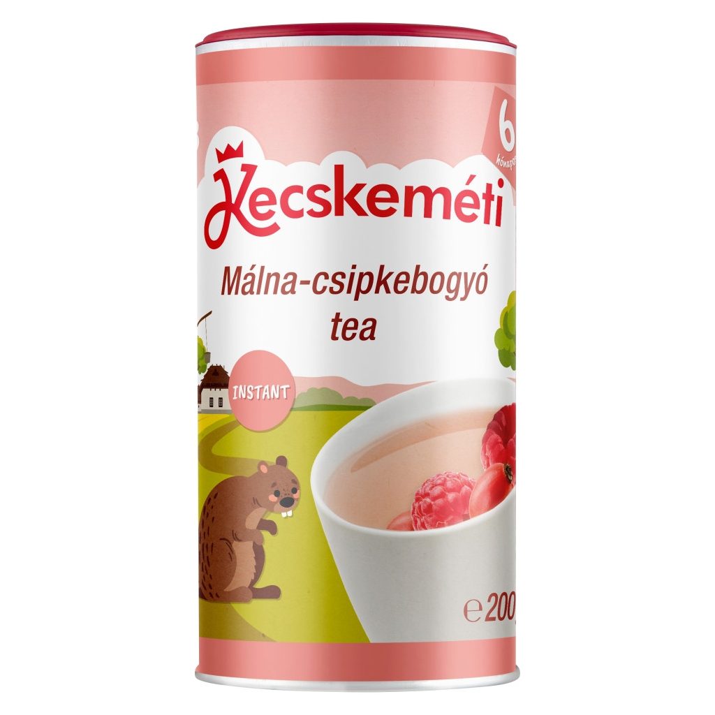 Kecskeméti málna-csipkebogyó instant tea 6 hó+ (200 g)