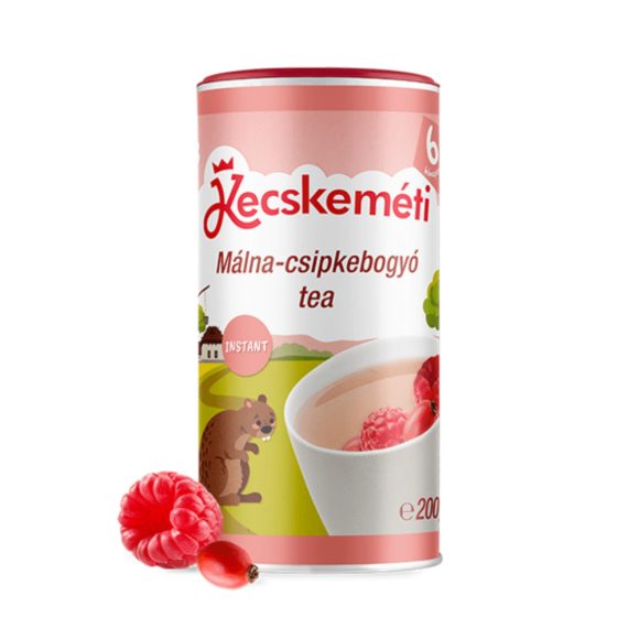 Kecskeméti málna-csipkebogyó instant tea 6 hó+ (200 g)