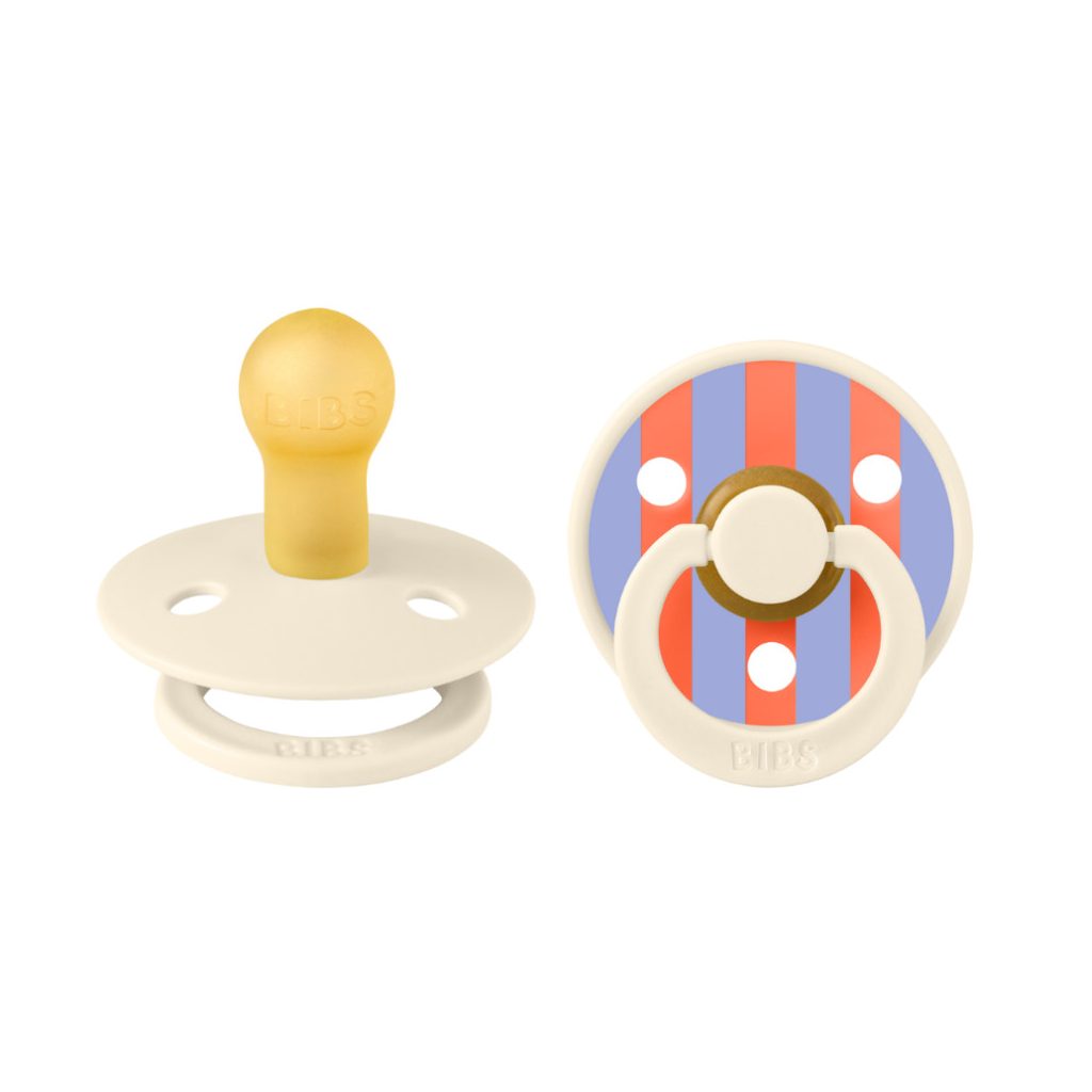 Bibs Studio PIN Colour, 6-18 hó, 2 db (krémfehér mix)