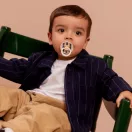 Bibs Studio PIN Colour, 6-18 hó, 2 db (zsálya mix)