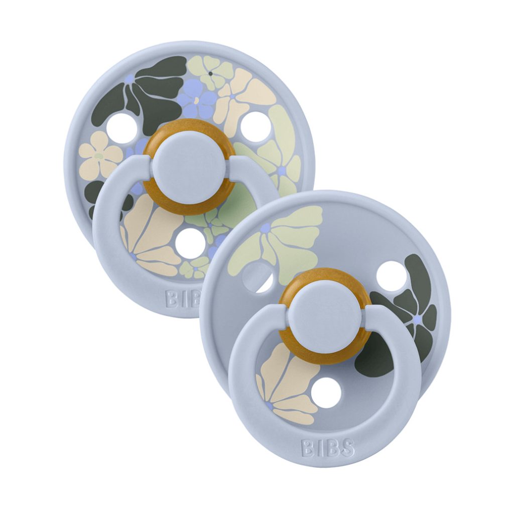 Bibs Studio Virágzás Colour, 6-18 hó, 2 db (hamvaskék mix)