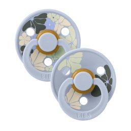   Bibs Studio Virágzás Colour, 6-18 hó, 2 db (hamvaskék mix)