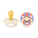 Bibs Studio PIN Colour, 0-6 hó, 2 db (krémfehér mix)